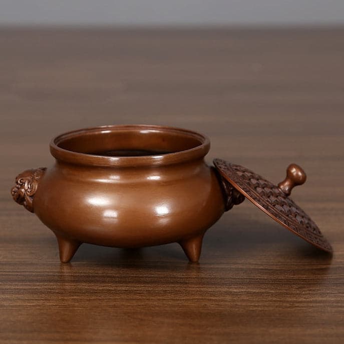 Traditional Bronze Incense Burner for the Private Study – Incense Burner – view 3